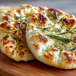Rosemary Garlic Naan